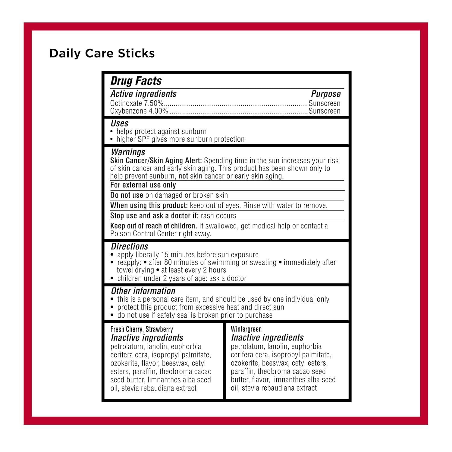 image:imageCarmex Daily Care Moisturizing Lip Balm Pack SPF 15 MultiFlavor Lip Care Variety Pack Bag 9 Count 6 Tubes 3 SticksBag 9 Count 3 Tubes 6 Sticks