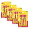 image:imageCarmex Daily Care Moisturizing Lip Balm with SPF 15 Strawberry Lip Balm Tubes 035 OZ Each  3 Count Pack of 4