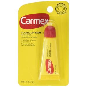 Carmex Classic Lip Balm, Medicated, 0.35 oz(1 Count (0.35 Ounce each))