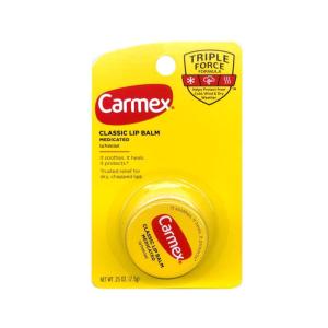 Carmex Classic Lip Balm, Medicated, 0.35 oz(12 Count (0.25 Ounce each))